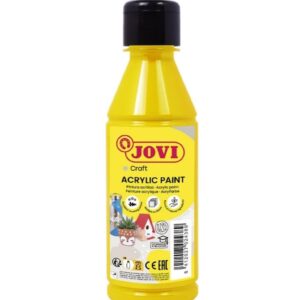 Barvy akrylové JOVI 250ml žlutá - 68002 Akrylová barva na vodní bázi