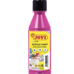 Barvy akrylové JOVI  250ml růžová - 68008 Akrylová barva na vodní bázi