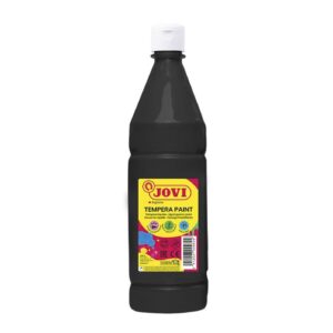 Barvy temperové JOVI 1lt černá - 51130 Premium temperové barvy JOVI nejvyšší kvality obsahují vysoké množství přírodního pigmentu