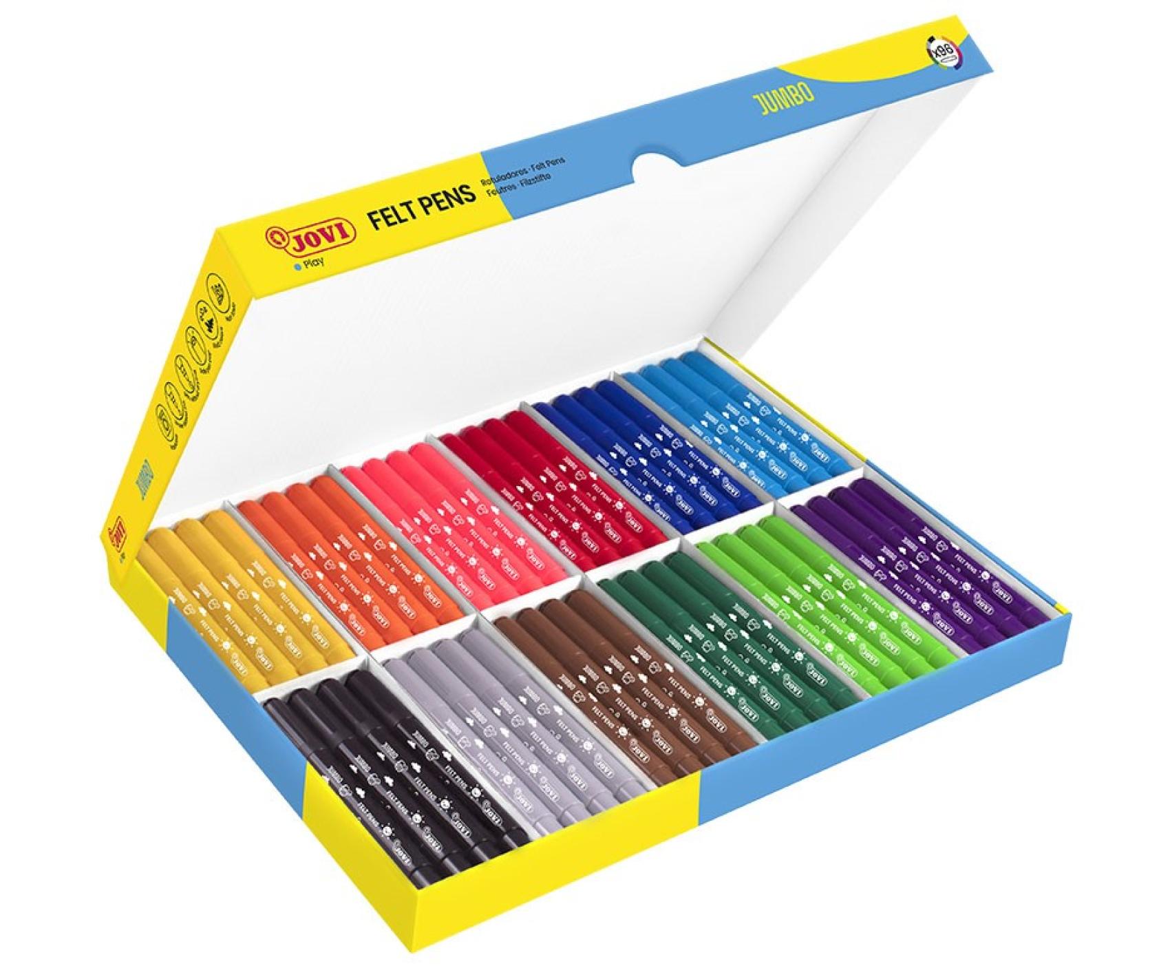 FIXY JOVI maxi 96 ks vypratelné (hrot 5 FIXY JOVI maxi 96 ks vypratelné (hrot 5