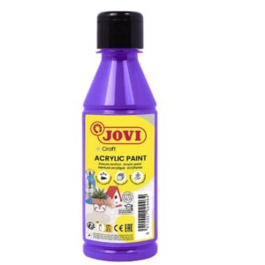 Barvy akrylové JOVI 250ml fialová - 68023 Akrylová barva na vodní bázi