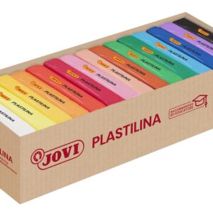 Modelína JOVI 15x350g/15 barev - 72/S Modelína JOVI na rostlinné bázi v zábavných barvách. Je velmi dobře tvarovatelná