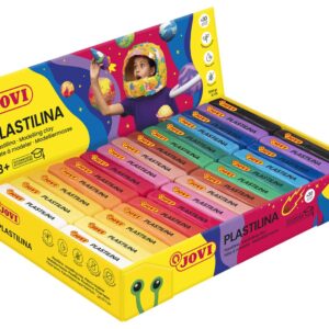Modelína JOVI 30x50g/15 barev - 70S Modelína JOVI na rostlinné bázi v zábavných barvách. Je velmi dobře tvarovatelná