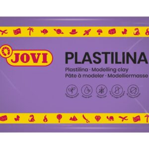 Modelína JOVI 350g fialová - 7214k Modelína JOVI na rostlinné bázi v zábavných barvách. Je velmi dobře tvarovatelná