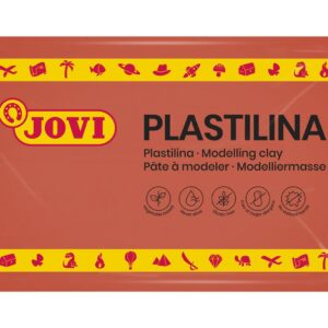 Modelína JOVI 350g hnědá - 7209k Modelína JOVI na rostlinné bázi v zábavných barvách. Je velmi dobře tvarovatelná