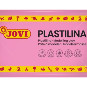 Modelína JOVI 350g růžová - 7207k Modelína JOVI na rostlinné bázi v zábavných barvách. Je velmi dobře tvarovatelná