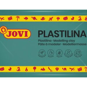 Modelína JOVI 350g zelená tmavá - 7211k Modelína JOVI na rostlinné bázi v zábavných barvách. Je velmi dobře tvarovatelná