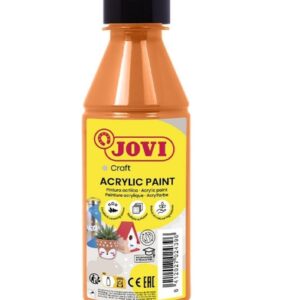 Barvy akrylové JOVI 250ml oranžová - 68006 Akrylová barva na vodní bázi