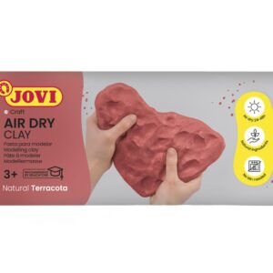 Modelovací hmota JOVI samotvrdnoucí 1kg hnědá Terracotta - 89 Samotvrdnoucí hmota