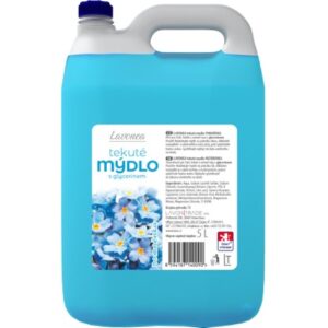 Mýdlo tekuté LAVONEA 5l modré pomněnka LAVONEA tekuté mýdlo poměnka je kvalitní mýdlo s neutrálním pH a glycerinem pro hebké