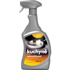 LAVON odmašťovač s rozprašovačem KUCHYNĚ 750ml LAVON kuchyně je extra šetrný odmašťovač na všechny povrchy v kuchyni i na ostatní nenasákavé plochy. Pro snadné a vysoce účinné odstranění nečistot