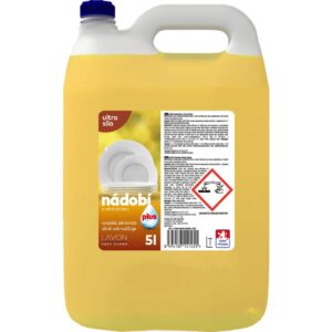 LAVON na nádobí PLUS 5l LAVON nádobí PLUS je koncentrovaný prostředek na mytí nádobí. Účinně odstraní oleje