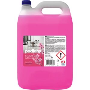 LAVON podlahy a povrchy růžový 5l LAVON na podlahy velvet pink účinný a šetrný čistič s elegantní vůní růžových květů pro každodenní úklid. Vhodný na všechny druhy podlah a omyvatelných povrchů. Zanechává povrchy lesklé a zářivě čisté. 