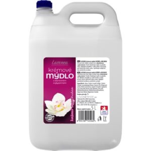 Mýdlo tekuté krémové husté LAVONEA 5l bílé kašmír a orchidea LAVONEA tekuté krémové mýdlo je prémiová kvalita mýdla s neutrálním pH pro hebké