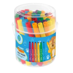FIXY JOVI BABY jumbo 36 ks v boxu - 1236 Vysoce kvalitní omyvatelný fix JOVI ideální pro naše nejmenší. Díky své velikosti a pevnému hrotu umožňuje i těm nejmenším bez námahy klouzat po papíře a vytvářet skvělá umělecká díla. Nevysychající inkoust je vyroben z vysoce kvalitních potravinářských barviv.