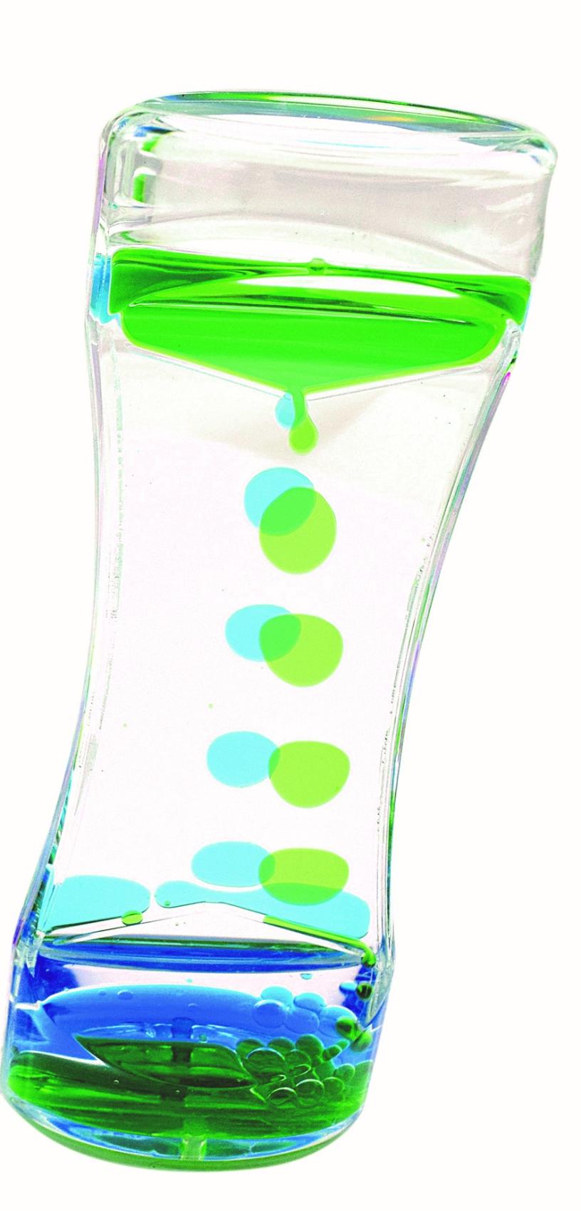 Sensory válce-Dual s barevným olejem 1ks modrozelený Sensory válce-Dual s barevným olejem 1ks modrozelený Křišťálově čisté kapalné sestavy obsahují barevný minerální olej a vodu v řadě provedení.