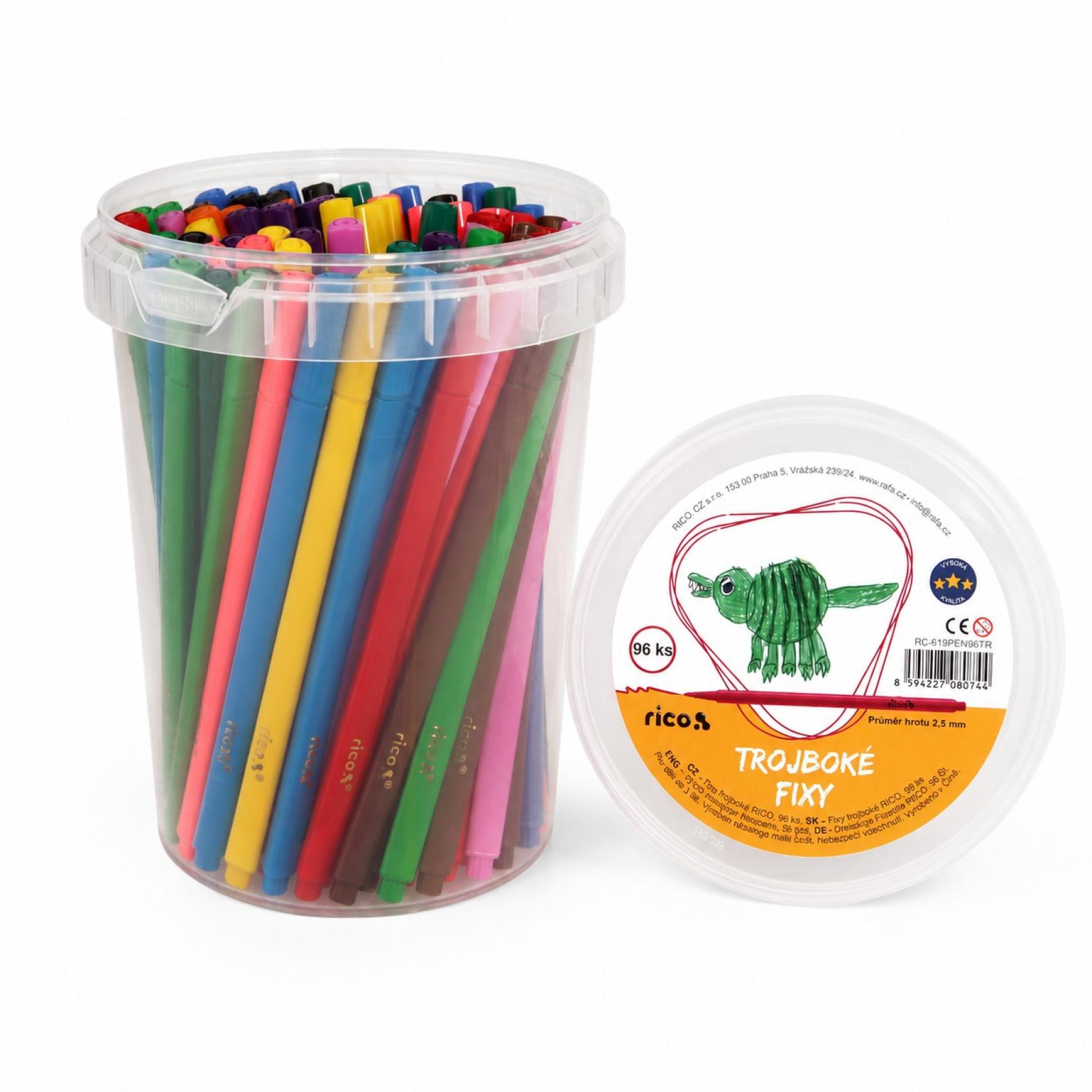 Popisovače RICO trojhranný 2 Popisovače RICO trojhranný 2
