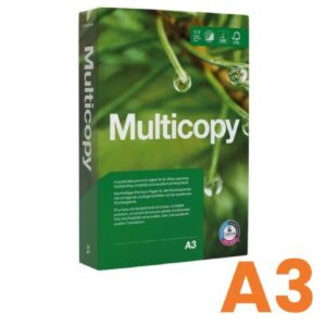 MULTI COPY "A" A3/80g xerografický papír 500 listů Xerografický papír Multi Copy vysoké kvality je ideální volbou pro každodenní tisk a kopírování v kancelářích i firmách. Díky vysoké bělosti 168 a neprůhlednosti 92 % zajišťuje kvalitní výsledky také při oboustranném tisku. Minimální prašnost přispívá k bezproblémovému provozu tiskových zařízení. Papír je vhodný pro laserové i inkoustové tiskárny a velkoobjemové kopírování.